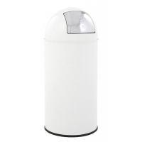 EKO Push afvalbak (40 liter, wit)  SEK00082