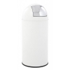 EKO Push afvalbak (40 liter, wit) SEK00082 - 1