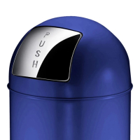 EKO Push prullenbak (40 liter, blauw) SEK00090