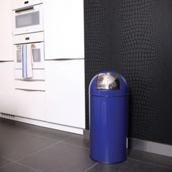 EKO Push prullenbak (40 liter, blauw) SEK00090 - 2
