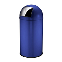 EKO Push prullenbak (40 liter, blauw)  SEK00090