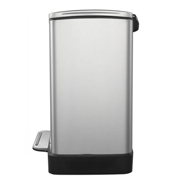 EKO Recycle E-Cube duo pedaalemmer (10 + 9 liter, mat RVS) SEK00040 - 4