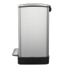 EKO Recycle E-Cube duo pedaalemmer (10 + 9 liter, mat RVS) SEK00040 - 4
