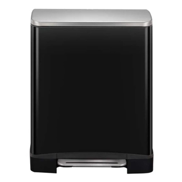EKO Recycle E-Cube duo pedaalemmer (10 + 9 liter, zwart) SEK00041 - 2