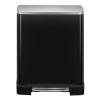EKO Recycle E-Cube duo pedaalemmer (10 + 9 liter, zwart) SEK00041 - 2