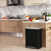 EKO Recycle E-Cube duo pedaalemmer (28 + 18 liter, zwart) SEK00048 - 4