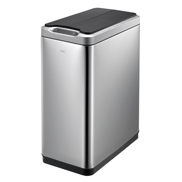 EKO Recycle Phantom Sensor duo afvalemmer (2 x 20 liter, mat RVS)  SEK00075 - 1