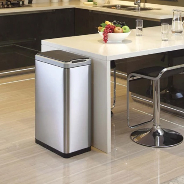 EKO Recycle Phantom Sensor duo afvalemmer (2 x 20 liter, mat RVS) SEK00075 - 4