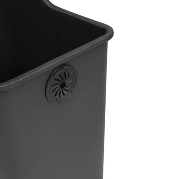 EKO Recycle Rejoice duo pedaalemmer (2 x 12 liter, mat RVS) SEK00031 - 4