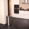 EKO Recycle Shell Bin duo pedaalemmer (2 x 22 liter, mat RVS) SEK00021 - 3