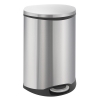 EKO Recycle Shell Bin duo pedaalemmer (2 x 22 liter, mat RVS)  SEK00021