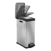 EKO Rejoice pedaalemmer (30 liter, mat RVS) SEK00033