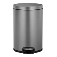 EKO Serene pedaalemmer (12 liter, grijs) SEK00142