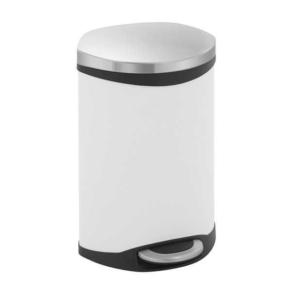 EKO Shell Bin pedaalemmer (10 liter, mat RVS)  SEK00125 - 1