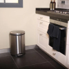 EKO Shell Bin pedaalemmer (18 liter, zilver)