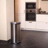 EKO Shell Bin pedaalemmer (30 liter, mat RVS) SEK00016 - 4