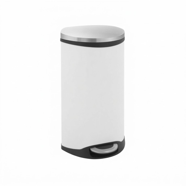 EKO Shell Bin pedaalemmer (30 liter, wit) SEK00017 - 1