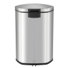EKO Shell Bin pedaalemmer (50 liter, mat RVS) SEK00019 - 2