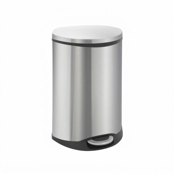 EKO Shell Bin pedaalemmer (50 liter, mat RVS) SEK00019 - 1