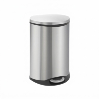 EKO Shell Bin pedaalemmer (50 liter, mat RVS) SEK00019