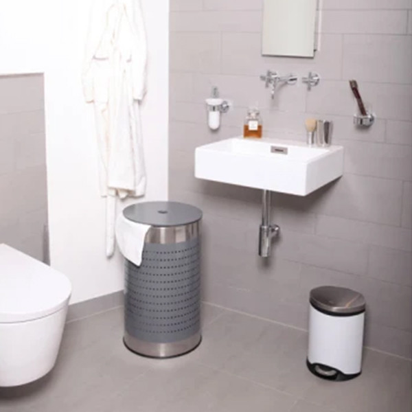 EKO Shell Bin pedaalemmer (6 liter, wit) SEK00015 - 1