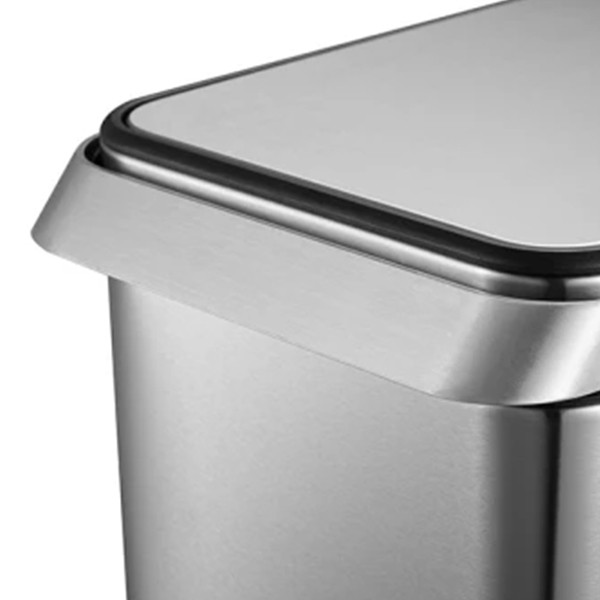 EKO Touch Bar afvalemmer (30 liter, mat RVS) SEK00073 - 3