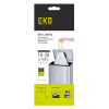 Vuilniszakken met trekband 18-28 liter | EKO type F1 | 20 zakken | Wit