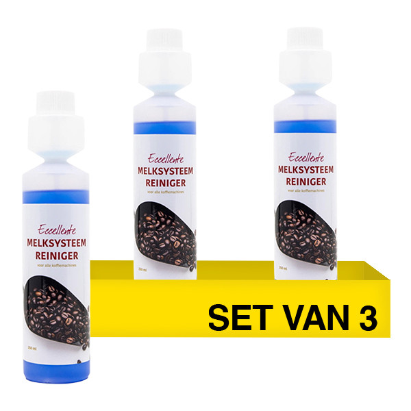 Aanbieding: Eccellente Melksysteem Reiniger (3 verpakkingen à 250 ml) SEC02096 - 1