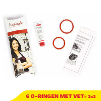 Aanbieding: Eccellente Siliconenvet & O-ringen voor Philips Saeco koffiezetapparaten (3 verpakkingen) SEC02103