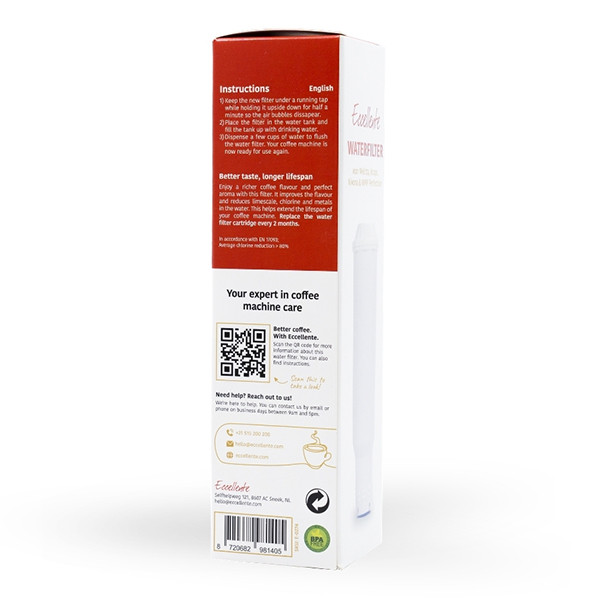 Eccellente Claris Waterfilter voor koffiezetapparaten SEC00034 - 4