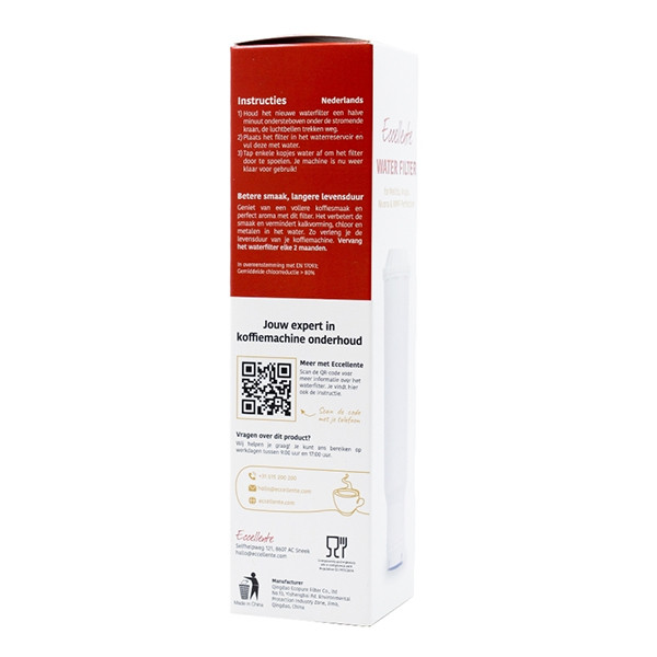 Eccellente Claris Waterfilter voor koffiezetapparaten SEC00034 - 5