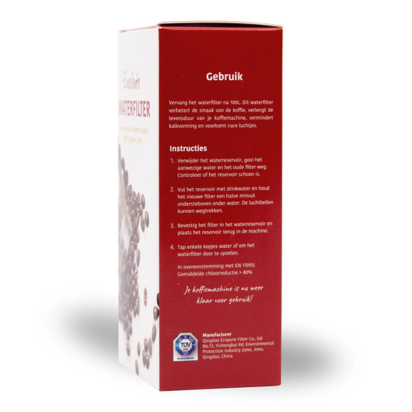 Eccellente Intenza Waterfilter voor Siemens Bosch koffiezetapparaten SEC00029 - 5
