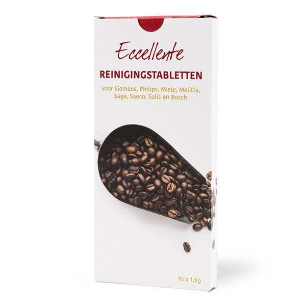Eccellente reinigingstabletten voor koffiezetapparaten 1,6 gram (10 stuks) SEC00027 - 2