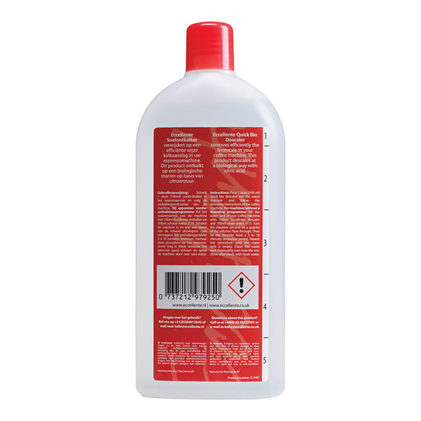 Eccellente snelontkalker voor koffiezetapparaten citroenzuur (500 ml) SEC00039 - 2