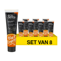 Ecodenta Aanbieding: Ecodenta Black Whitening Orange Tandpasta (8 stuks à 100 ml)  SEC00059