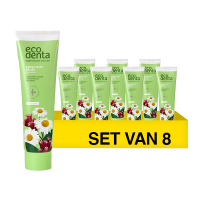 Ecodenta Aanbieding: Ecodenta Sensitivity Relief Camomile Tandpasta (8 stuks à 100 ml)  SEC00055