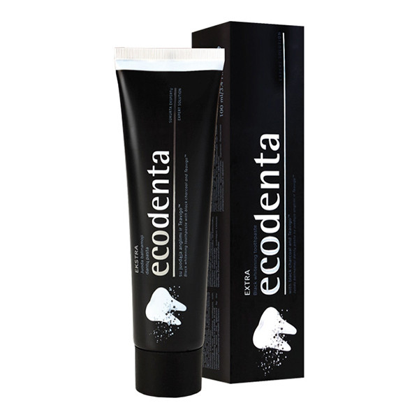 Ecodenta Black Whitening Tandpasta (100 ml)  SEC00052 - 1