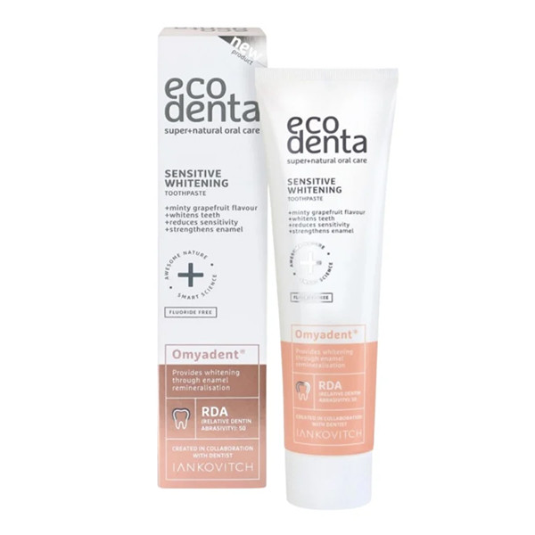 Ecodenta Sensitive Whitening Tandpasta (100 ml)  SEC00068 - 1