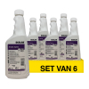 Aanbieding: Ecolab Sirafan Speed reinigingsmiddel navulling (6 stuks à 750 ml) SEC02073 - 1