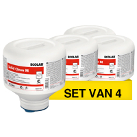 Ecolab Aanbieding: Ecolab Solid Clean M Vaatwasmiddel (4 flessen - 4,5 kg)  SEC02017