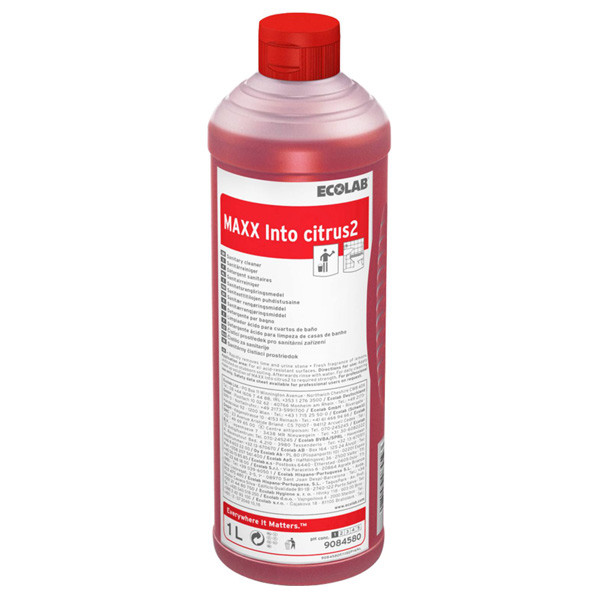 Ecolab Maxx Into Citrus 2 sanitairreiniger (1 liter) SEC00011 - 1