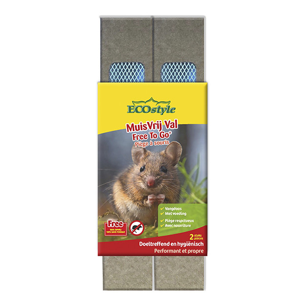 Ecostyle MouseFree Trap Free To Go | 2 stuks SEC01076 - 1