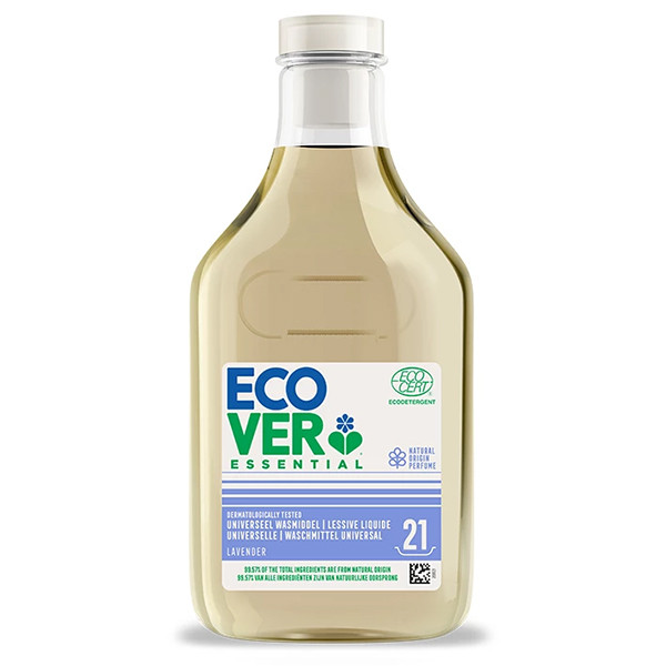 Aanbieding: Ecover Vloeibaar Wasmiddel Lavendel 750 ml (8 stuks - 168 wasbeurten) SEC00081 - 1