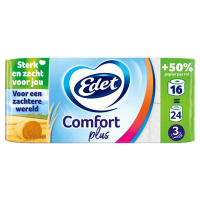 Edet Comfort Plus Toiletpapier | 3-laags | 16 rollen SED00026