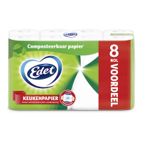 Edet Keukenpapier | Composteerbaar | 8 rollen SED00037
