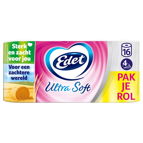 Edet Ultra Soft Toiletpapier | 4-laags | 16 rollen SED00017 - 1