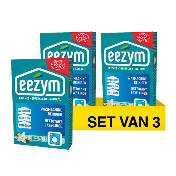 Aanbieding: 3x Eezym Wasmachine Reiniger (2 zakjes - 125 gram) SEE00036 - 1