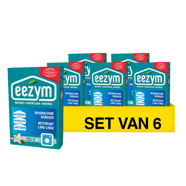 Aanbieding: 6x Eezym Wasmachine Reiniger (2 zakjes - 125 gram) SEE00037 - 1