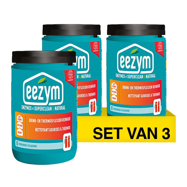 Aanbieding: Eezym Drink- en Thermoflessen Reiniger (3 stuks - 500 gram) SEE00063 - 1