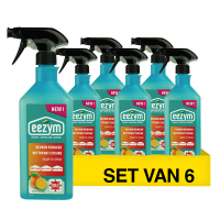 Aanbieding: Eezym keukenreiniger en ontvetter spray (6 stuks - 750 ml) SEE00062